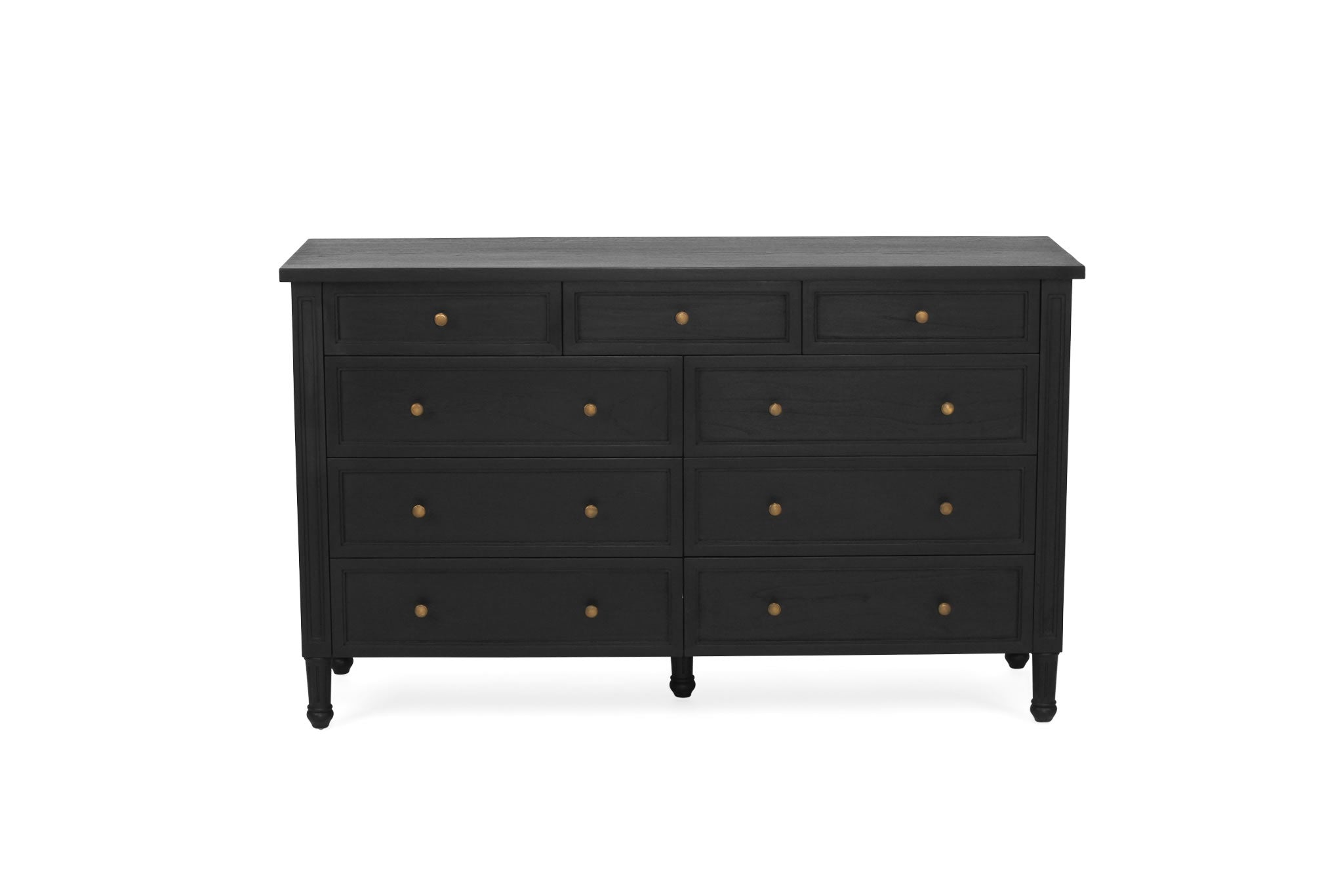Hamilton Dresser - 9 Drawer - Black
