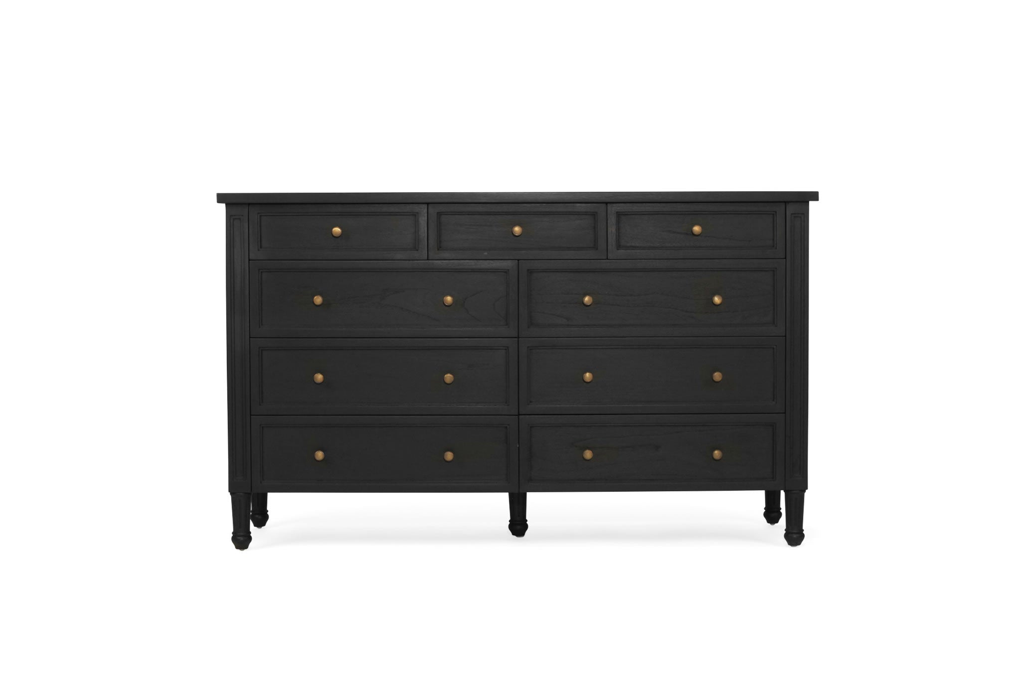 Hamilton Dresser - 9 Drawer - Black