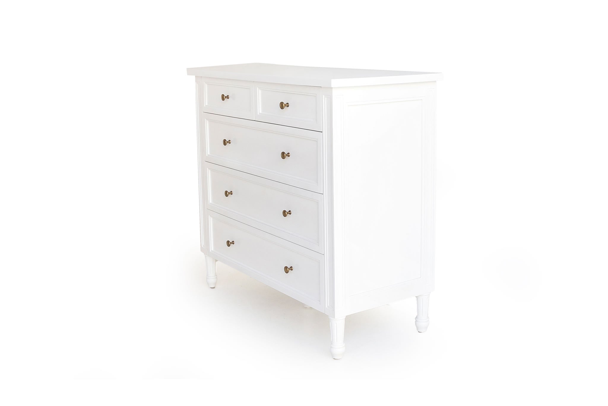Hamilton Dresser - 5 Drawer - White
