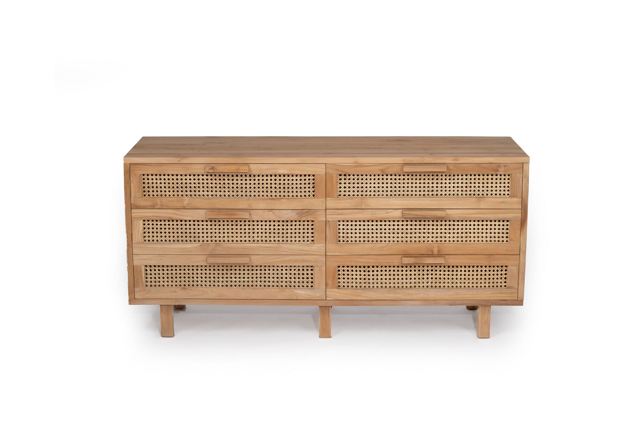 Lauren Chest of Drawers 160cm - Natural