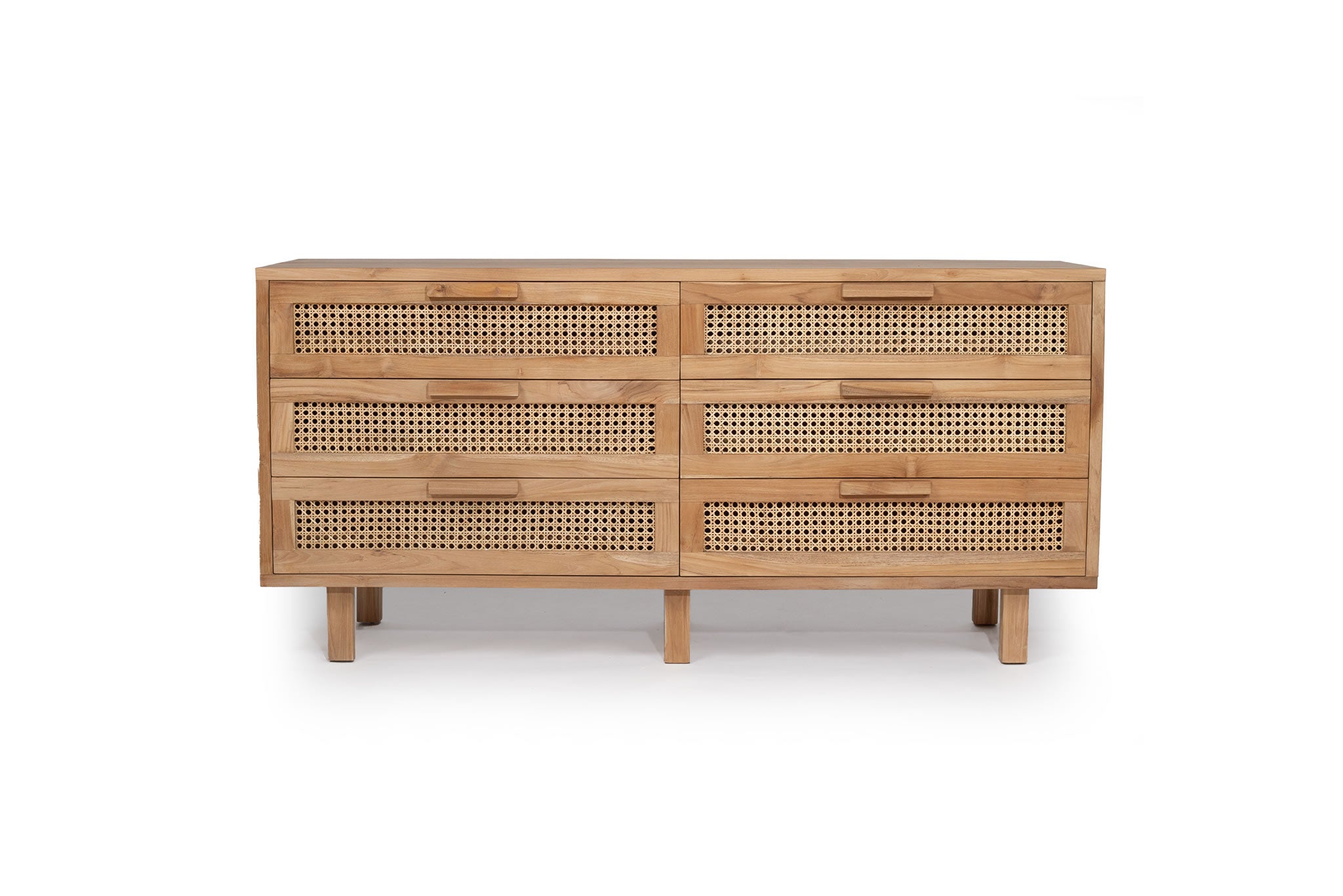 Lauren Chest of Drawers 160cm - Natural
