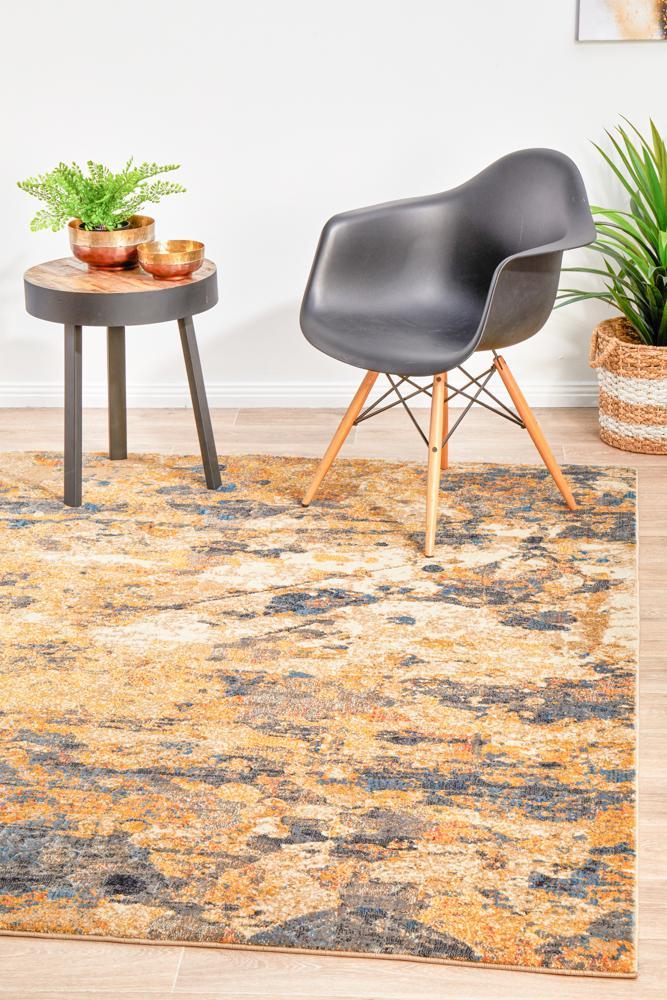 Chicago Rust Rug Davy Tribute Modern Rust Rug | Hammond & Grange