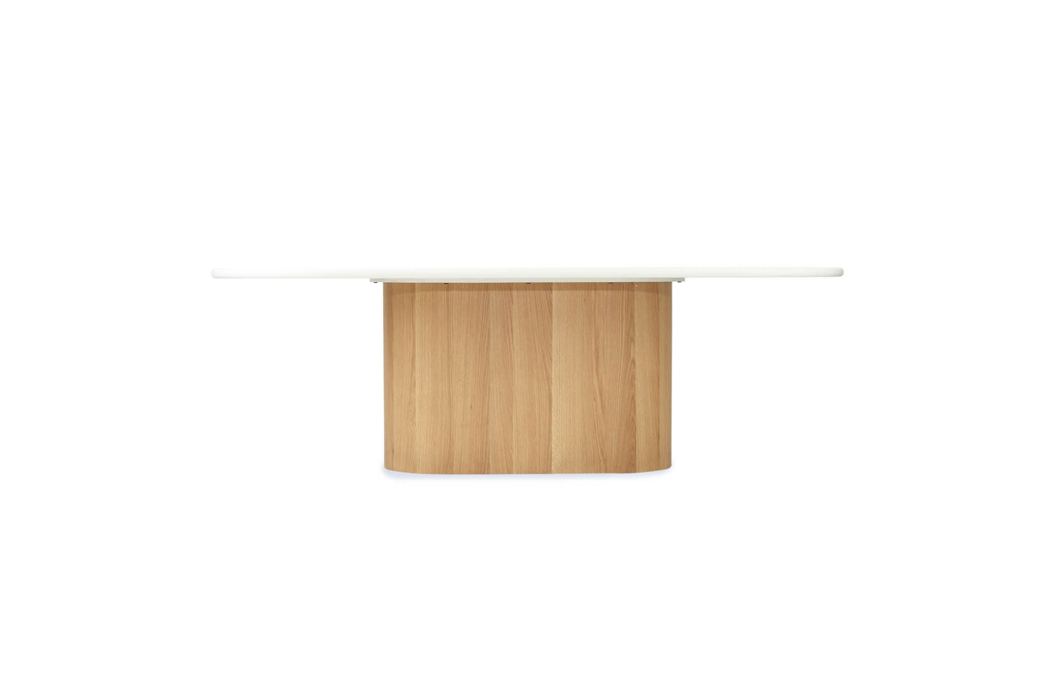 Harlow Oval Dining Table 280cm - Natural Base