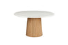Harlow Dining Table 140cm - Oak Veneer Base