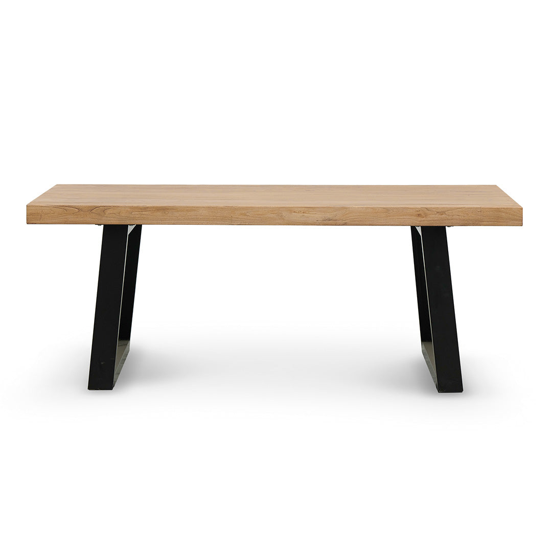 Edwin 1.98M Reclaimed Elm Wood Dining Table