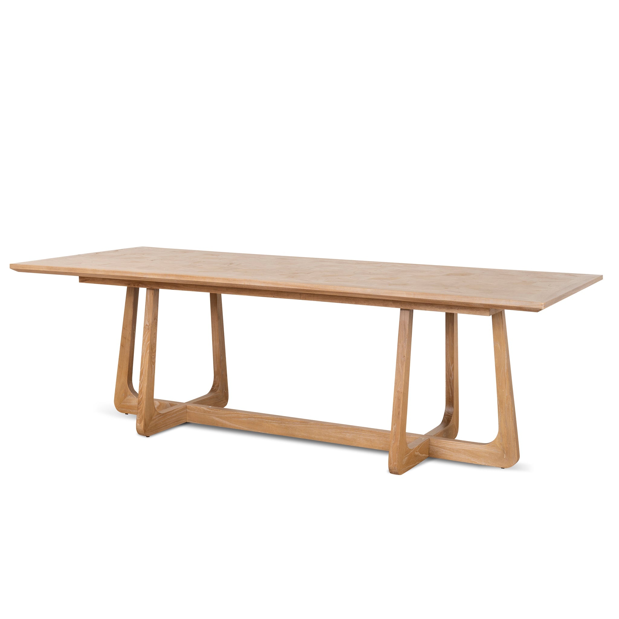 Mullins 2.4m Oak Dining Table - Natural