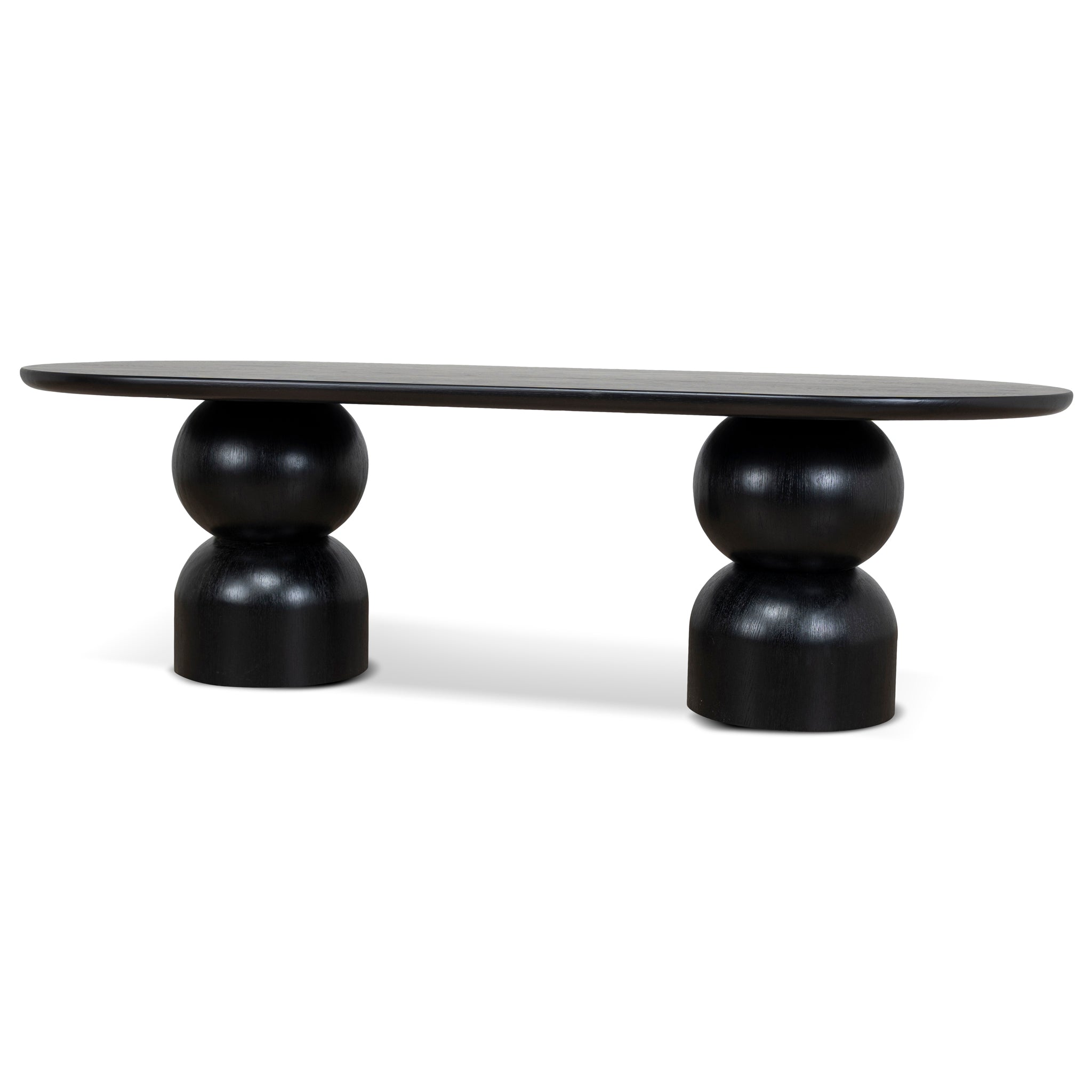 Elemental 2.5m Dining Table - Full Black