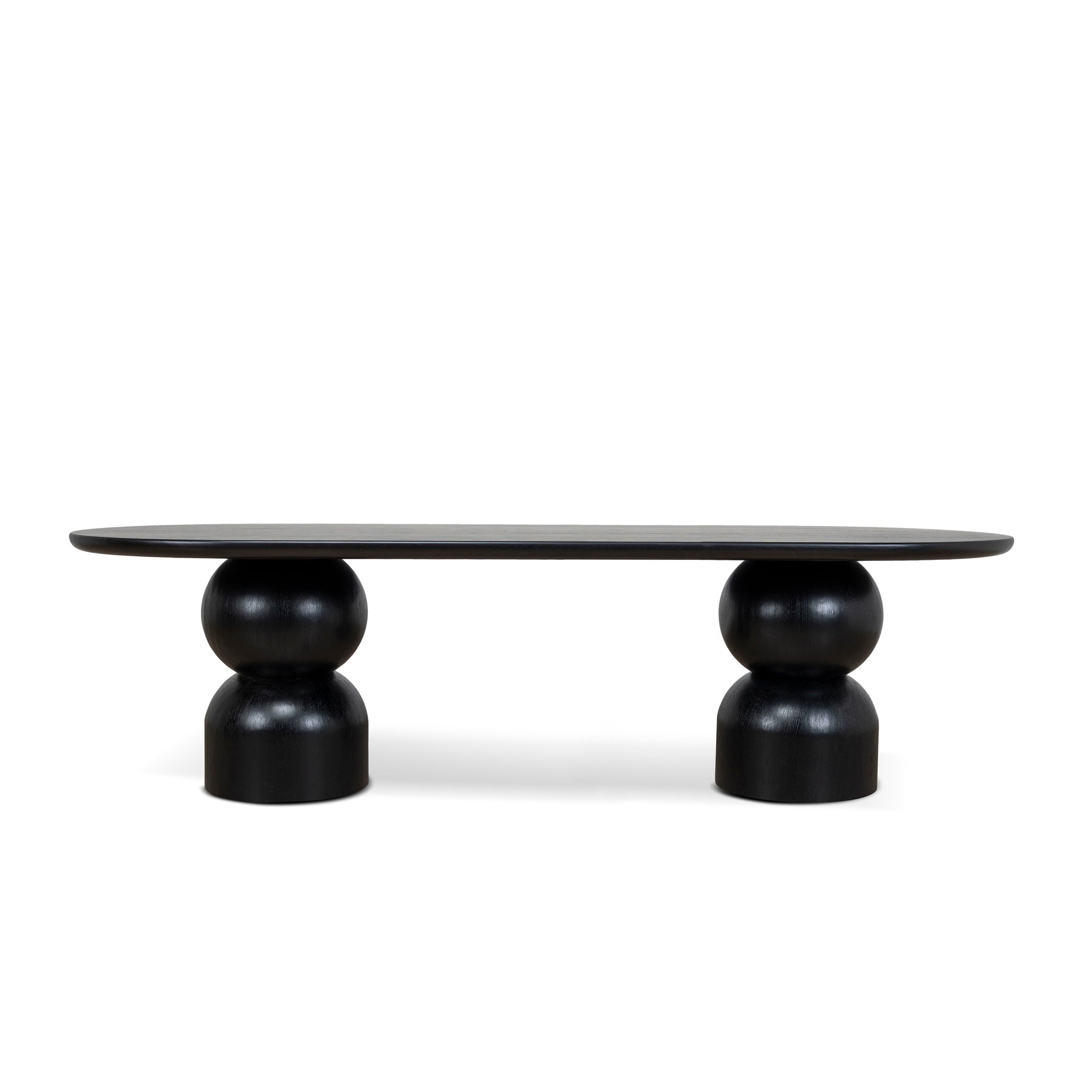 Elemental 2.8m Dining Table - Full Black