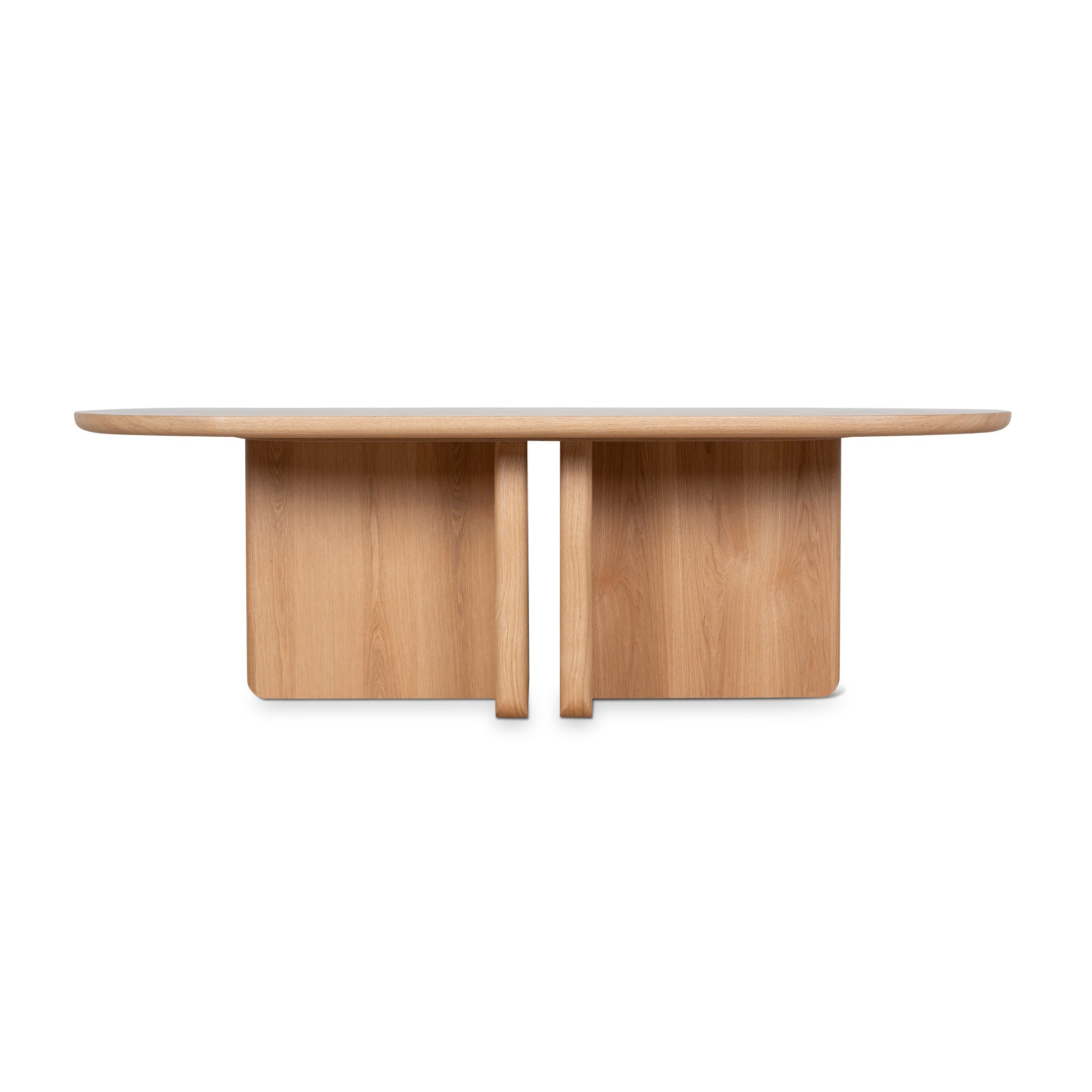 Valdis 2.4m Dining Table - Natural Oak