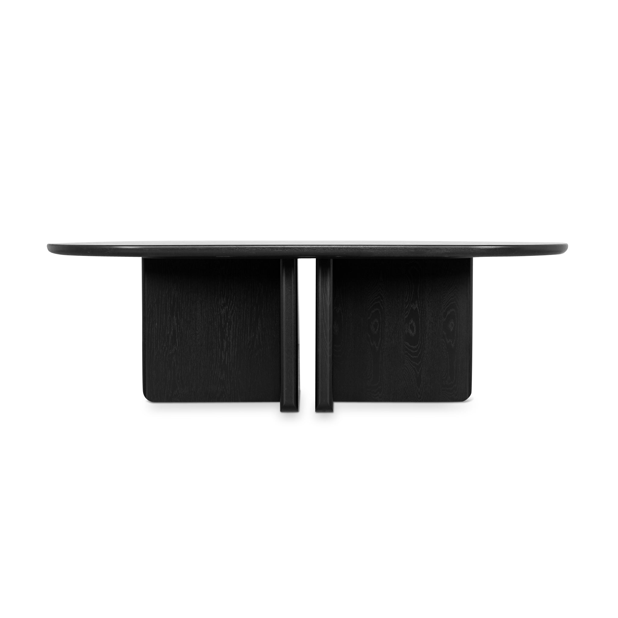 Valdis 2.4m Dining Table - Full Black