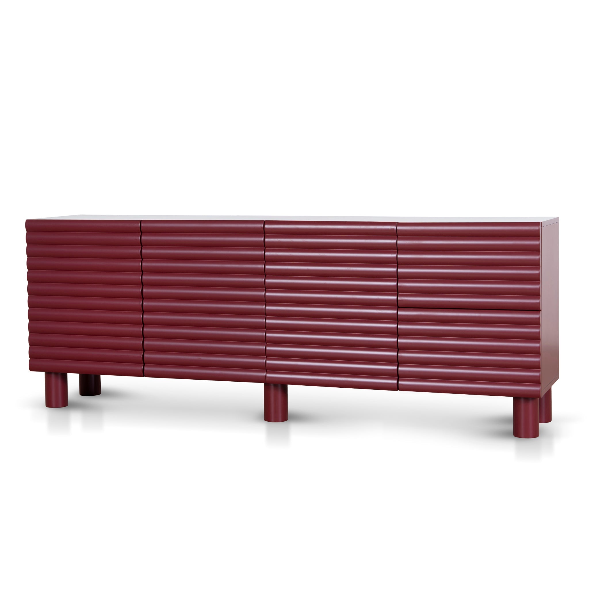 Vasuda 2m Sideboard Unit - Red
