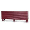 Vasuda 2m Sideboard Unit - Red