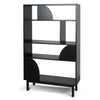 Adone 1.6m (H) Book Shelf - Full Black