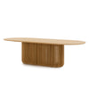 Arvena 2.8m Oval Dining Table - Natural