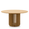 Arvena 1.4m Round Dining Table - Natural
