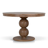 Orlun 1.2m Round Elm Dining Table - Natural