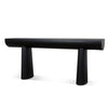 Bento 1.8m Elm Console Table - Full Black