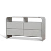 Chroma 1.2m Buffet Unit - Warm Grey