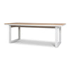 Monderra 2.3m Sand White Outdoor Dining Table - Natural