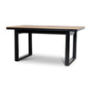Monderra 1.6m Black Outdoor Dining Table - Natural