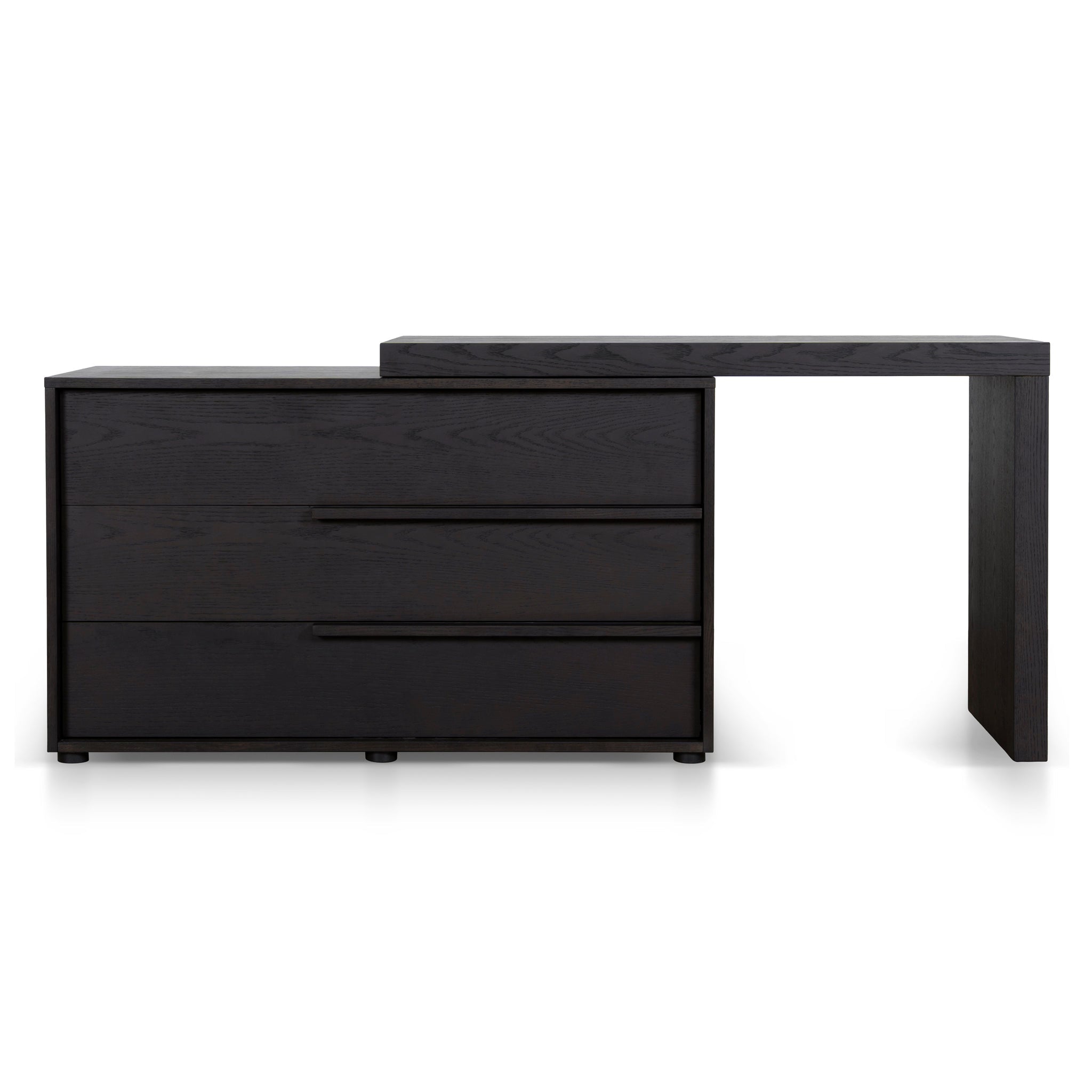 Modo Extendable Dresser Unit - Dark Walnut