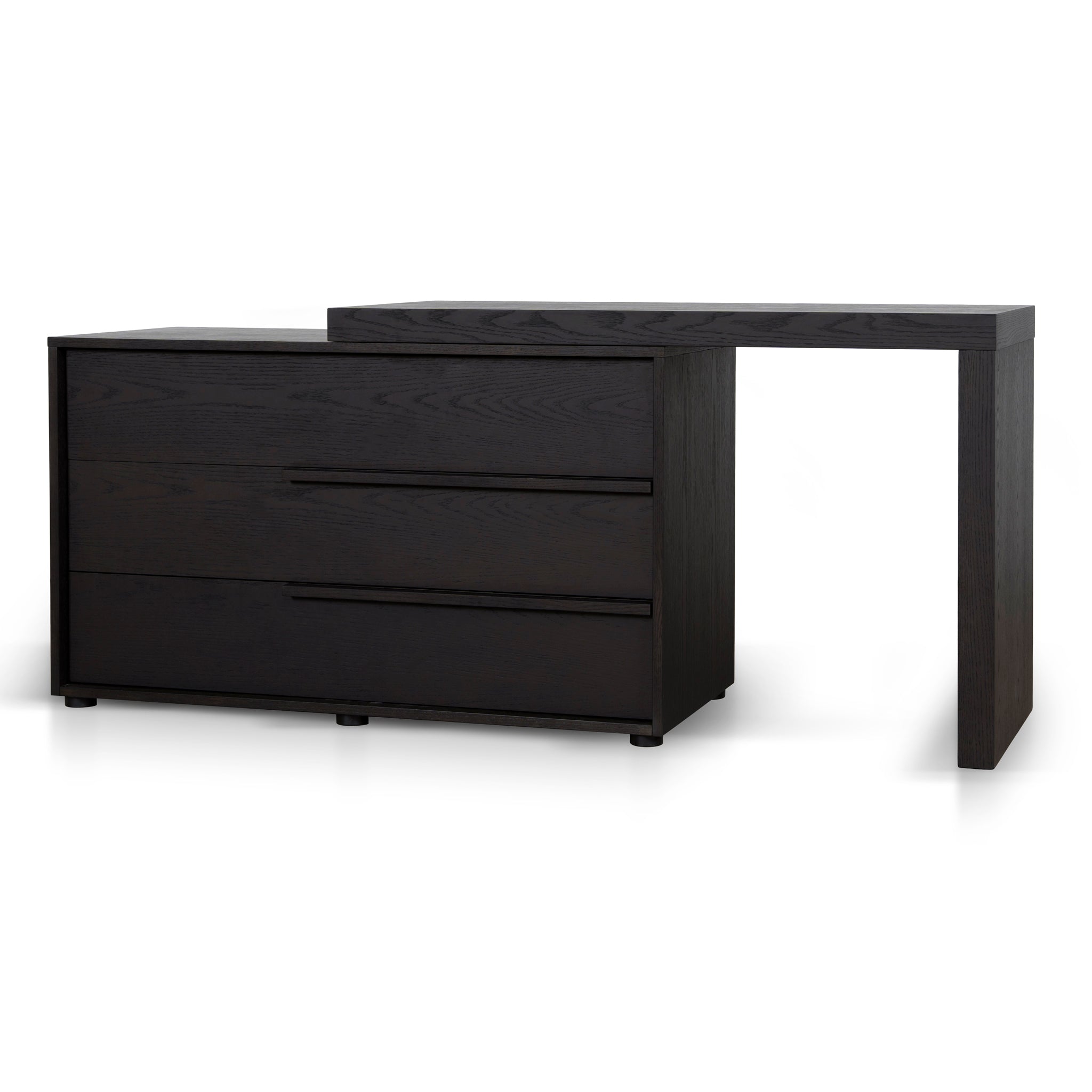 Modo Extendable Dresser Unit - Dark Walnut