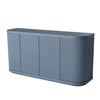 Elino 1.6m Veneer Top Buffet Unit - Light Blue