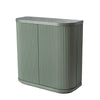 Elino 100cm Wooden Storage Cabinet - Sage Green