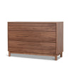 Eloise 3 Drawers Dresser Unit - Walnut