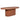 Alaric 2m Concrete Oval Dining Table - Terracotta
