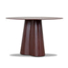 Marlix 120cm Tempered Glass Dining Table - Red