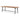 Ellis 2.5m Outdoor Dining Table - Natural Top and White Base