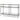 Trevino  1.2m Grey Glass Console Table - Black Base