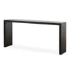 Hegan Wood Console Table - Black