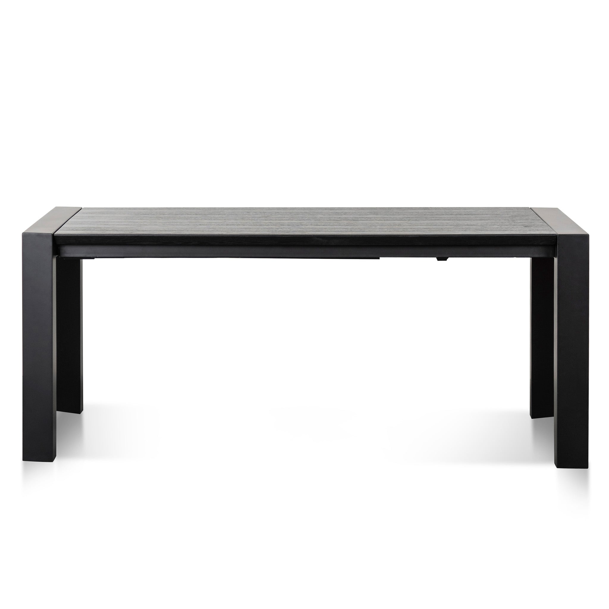 Viola Extendable Wooden Dining Table - Black