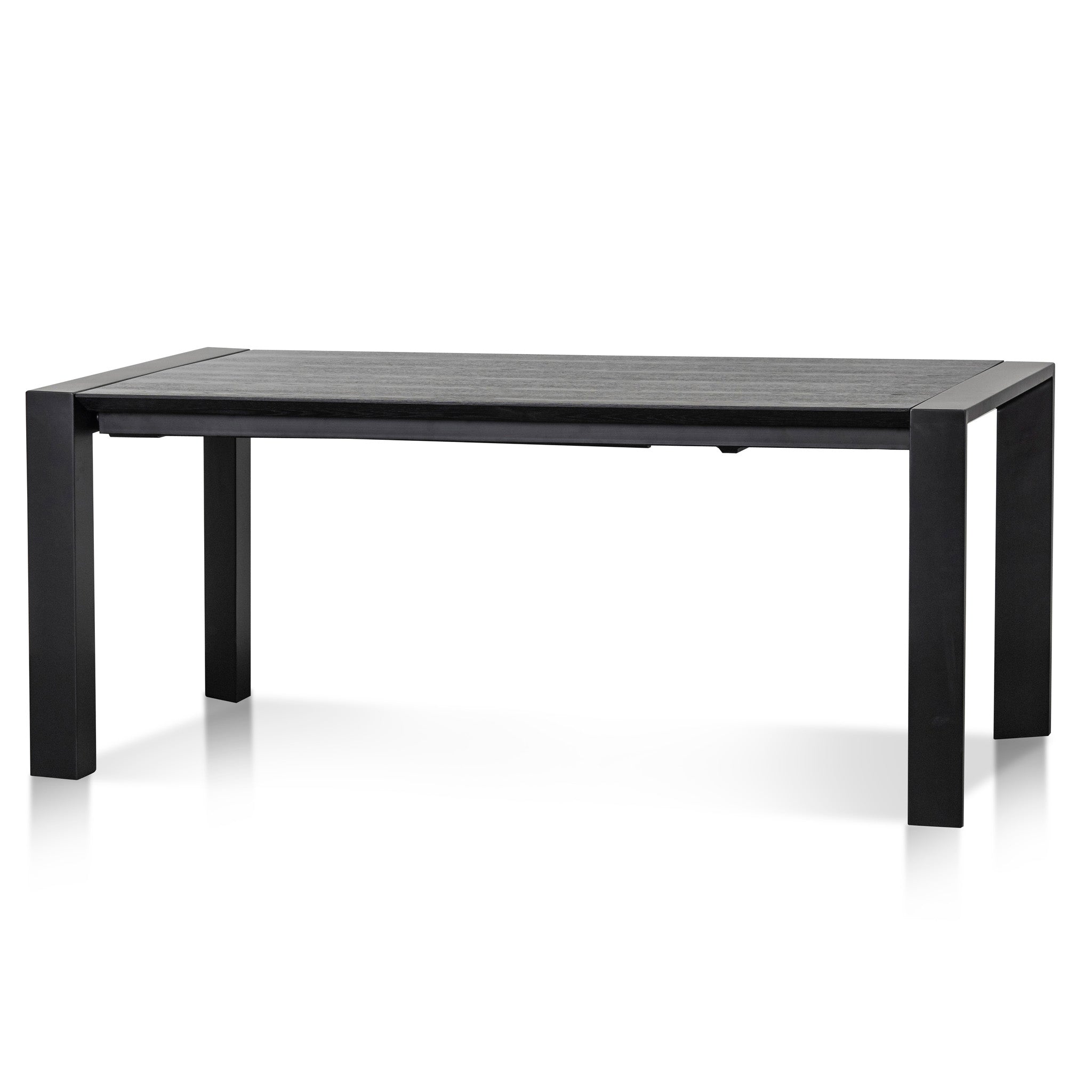 Viola Extendable Wooden Dining Table - Black