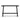 Murillo 1.2m Wooden Console Table - Full Black