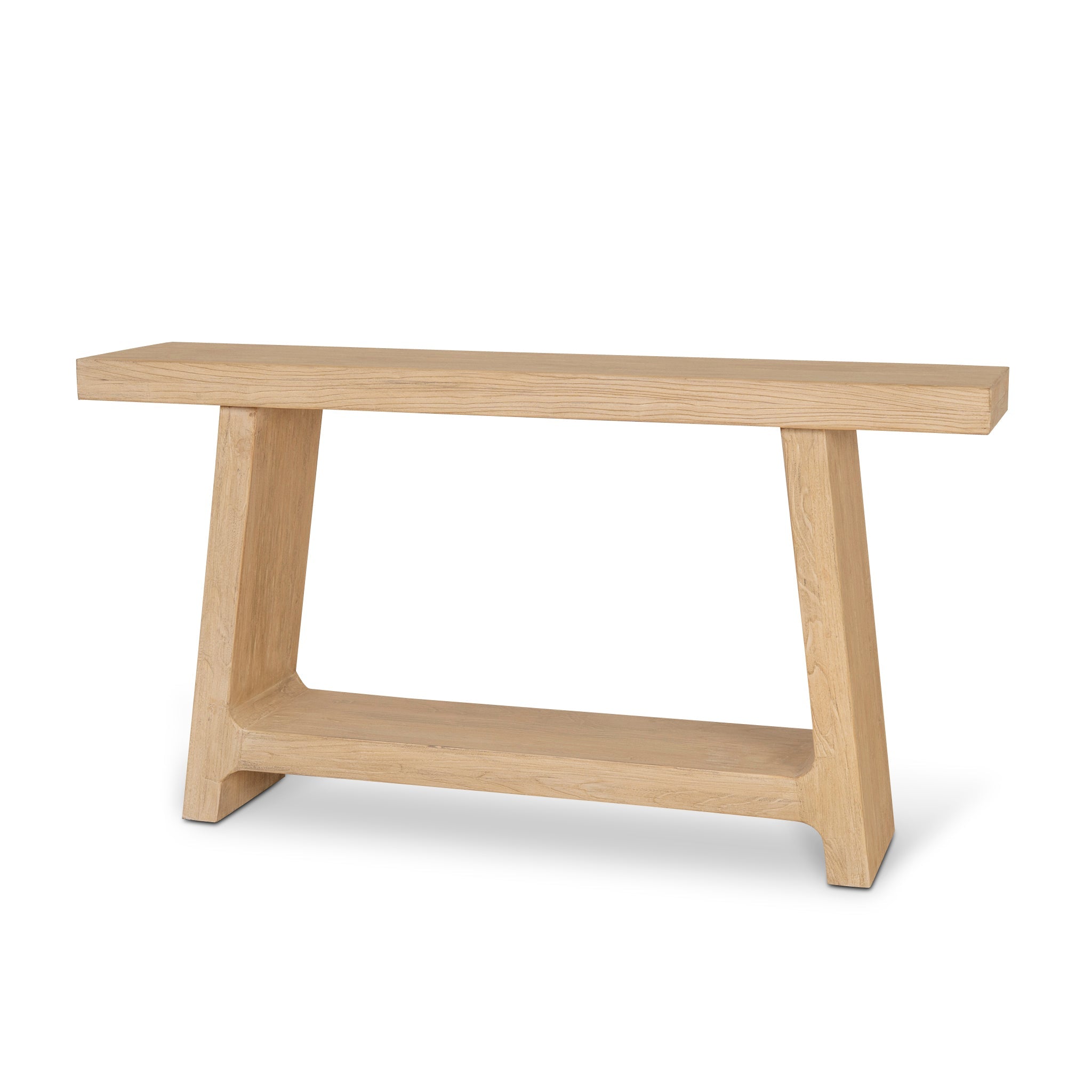 Droit 1.52m Elm Console Table - Natural
