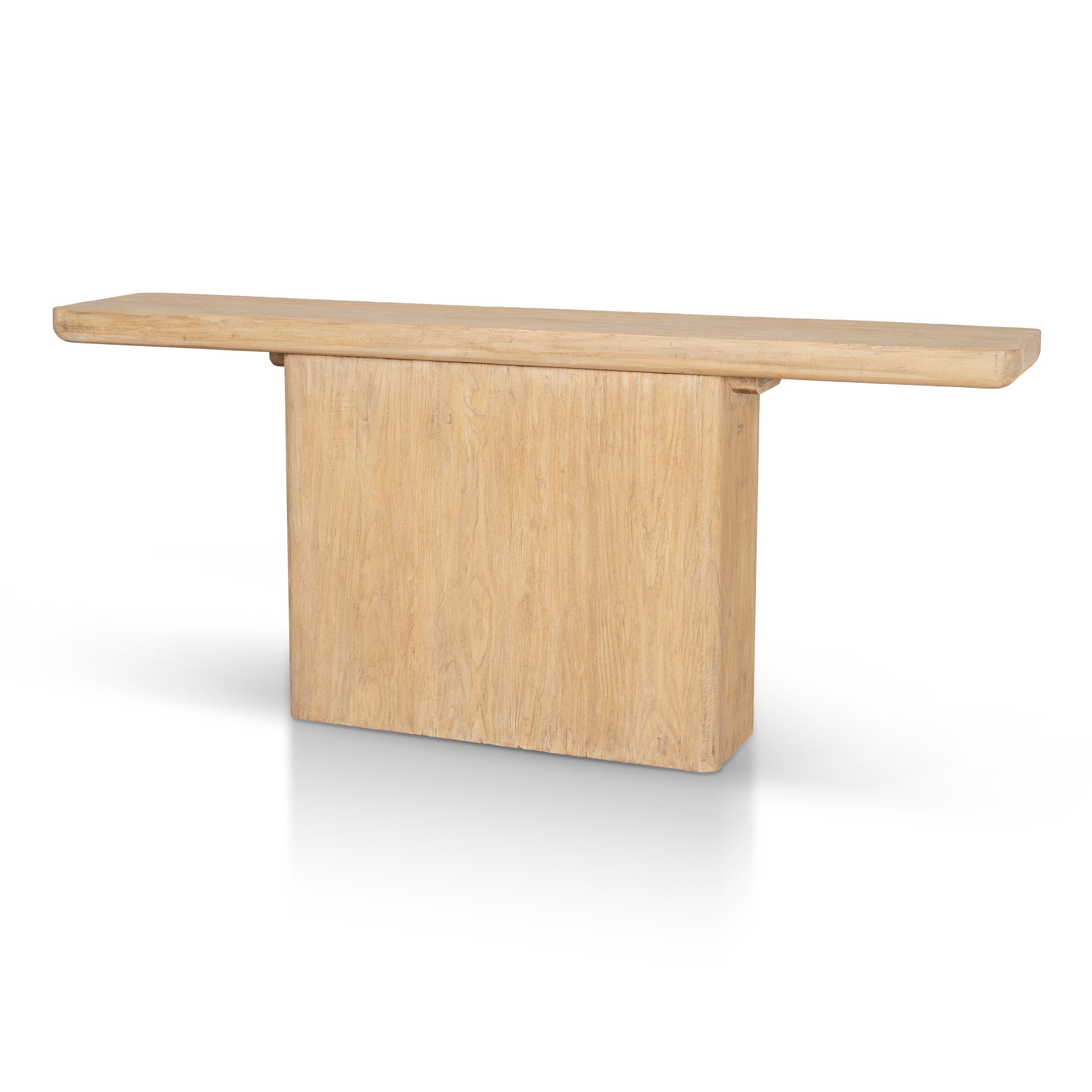 Junia 1.8m Elm Console Table - Natural