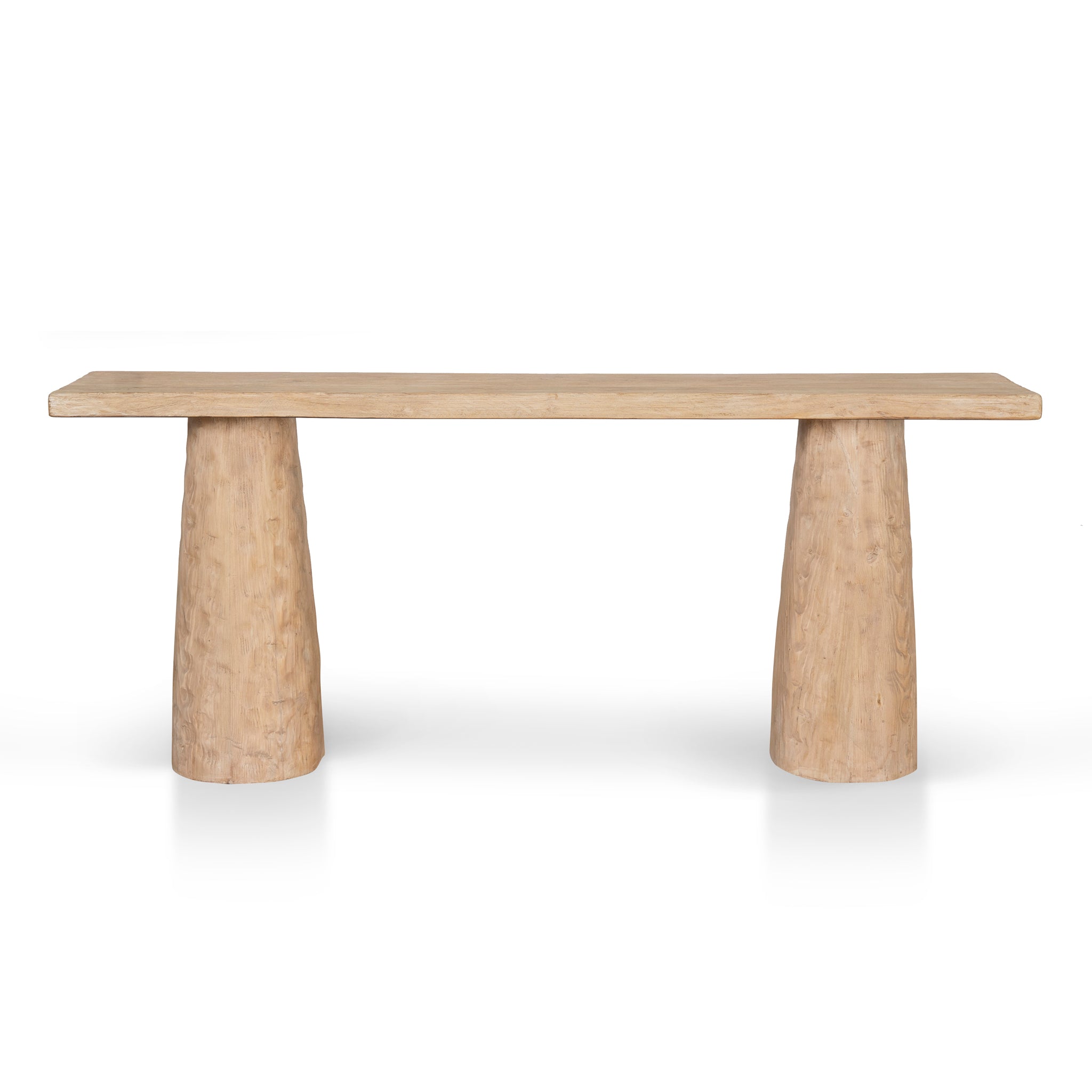 Floros 1.83m Elm Console Table - Natural