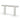 Torild 1.6m Console Table - White Oak