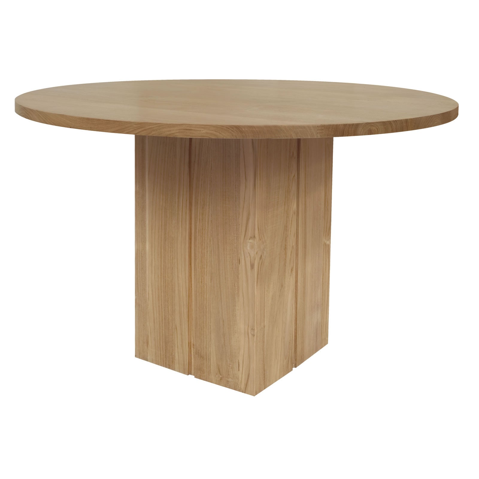 Newport Round Dining Table - Natural