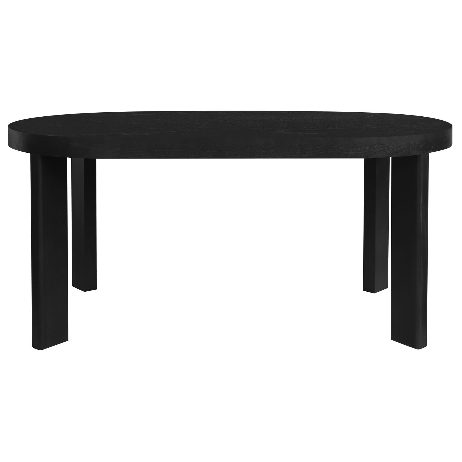 Apollo Oval Dining Table - Black