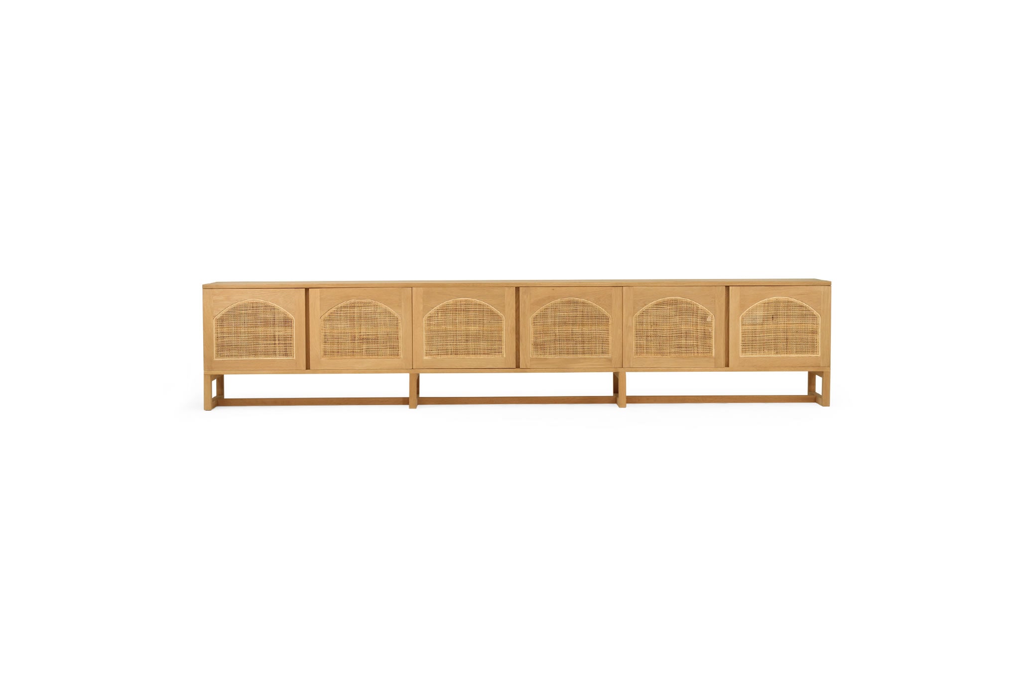 Clovelly Entertainment Unit 300cm - Arch Windows
