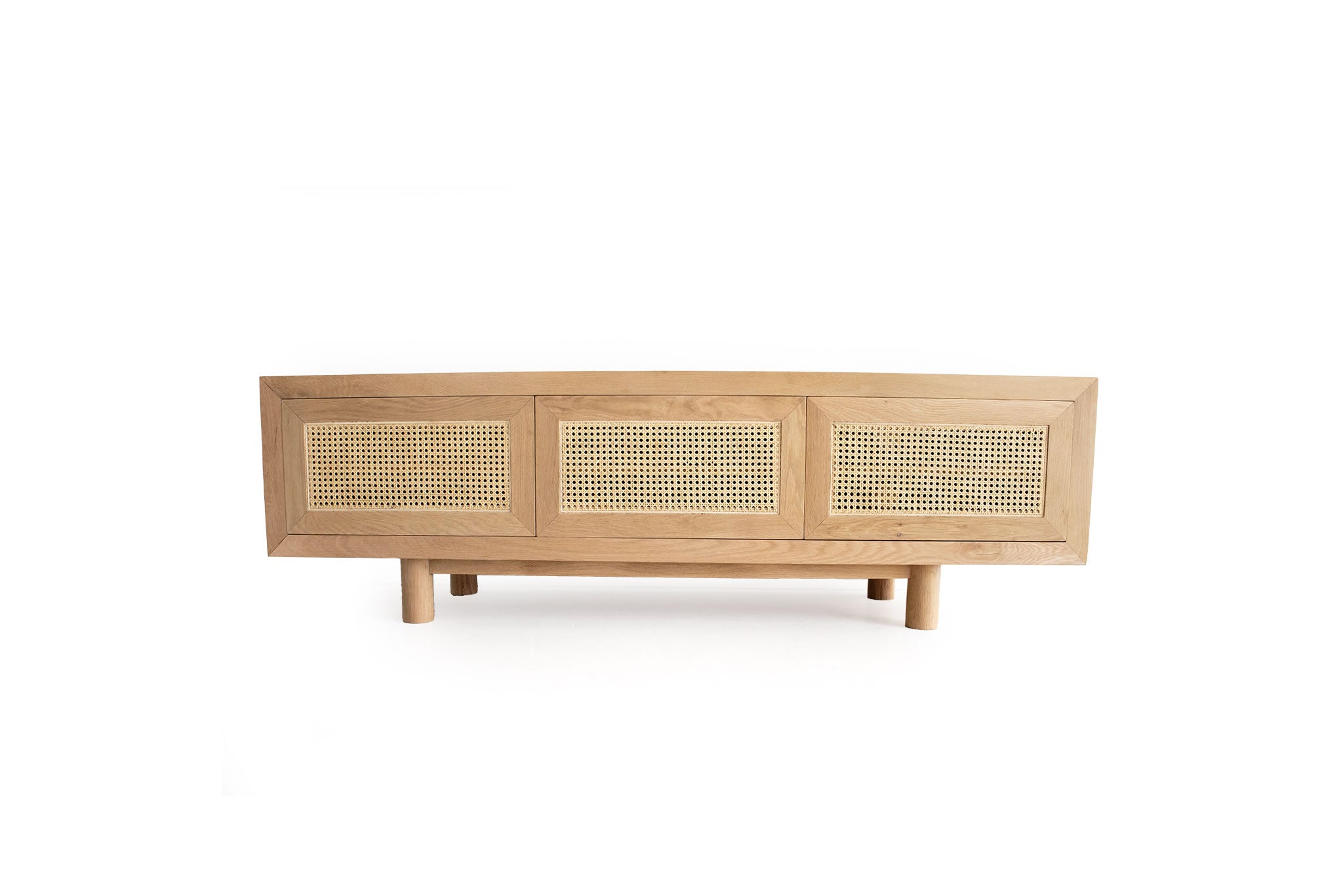 Iluka Three Door Entertainment Unit - Natural