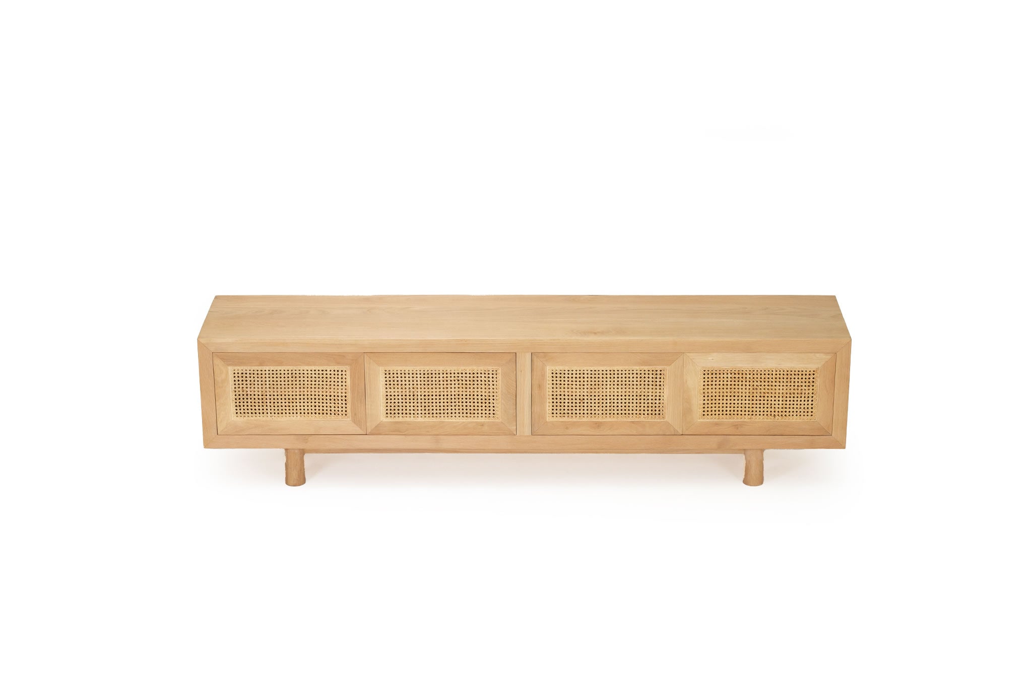 Iluka Four Door Entertainment Unit - Natural