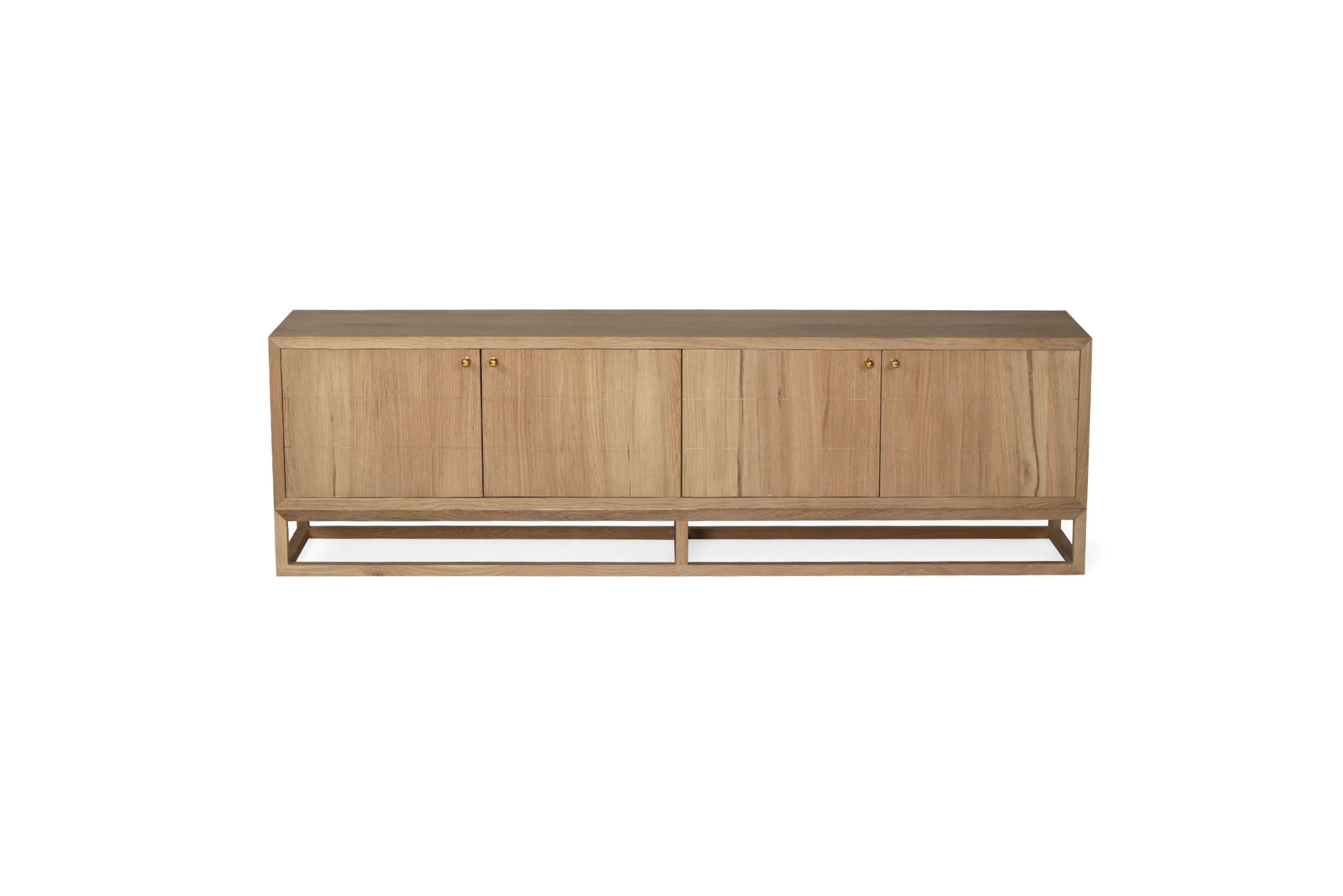 Lisette Entertainment Unit - 4 Door - Natural