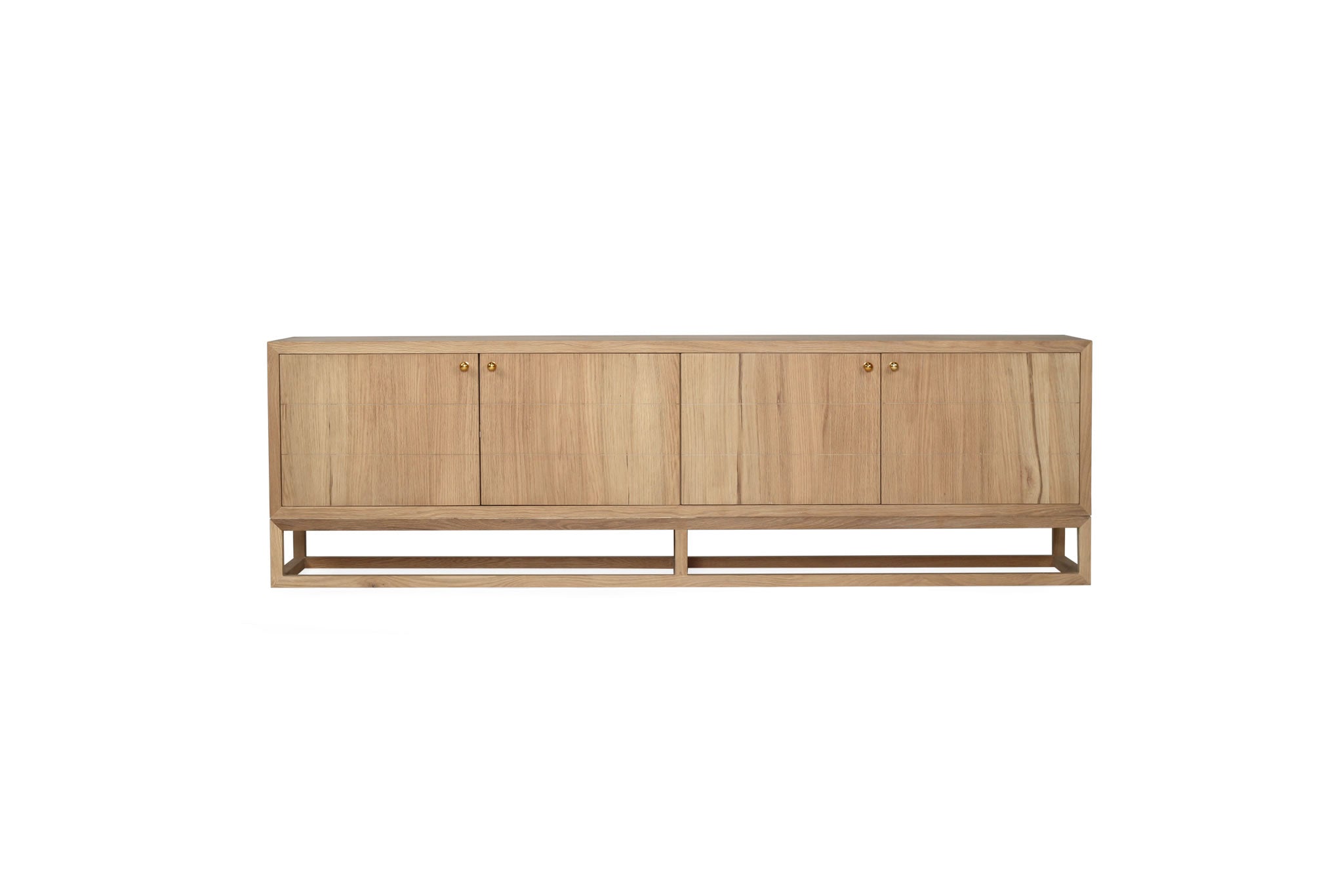 Lisette Entertainment Unit - 4 Door - Natural