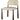 Eadburg Dining Chair Walnut Frame - Beige