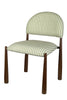 Eadburg Dining Chair Walnut Frame - Moss